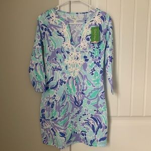 Lilly Pulitzer Lilac Dress in Nice Ink